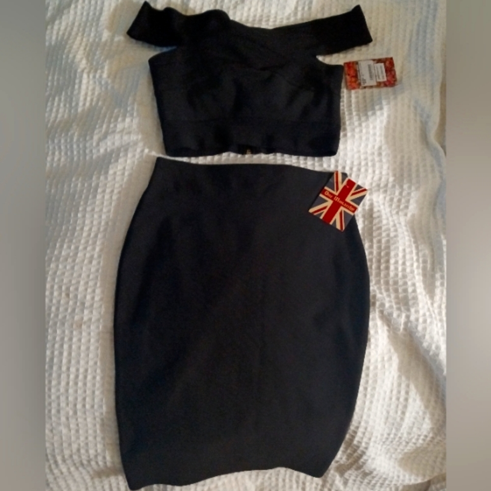 Sexy 2 PC halter & skirt